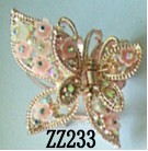 Rose-gold alloy catch clip claw clip flower claw alloys round paw