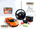 Car steering wheel remote control car 1:16 Rambo children's favorites with light music 