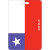 PVC rubber Chile souvenir-quality luggage tag cards sale etiqueta del equipaje