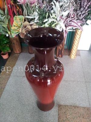 Plastic flower pots plastic cylinder top blown cylinder blown canister blow molding simulation flower arrangement vase