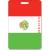 etiqueta del equipajePVC soft creative luggage tag Mexico souvenirs on sale