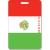 etiqueta del equipajePVC soft creative luggage tag Mexico souvenirs on sale