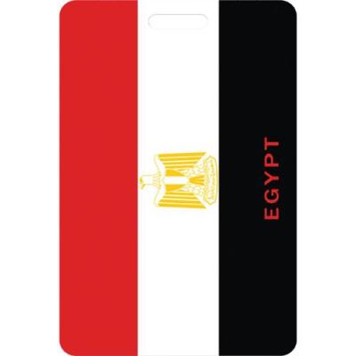 Custom pvc luggage tag  Egypt  souvenir factory