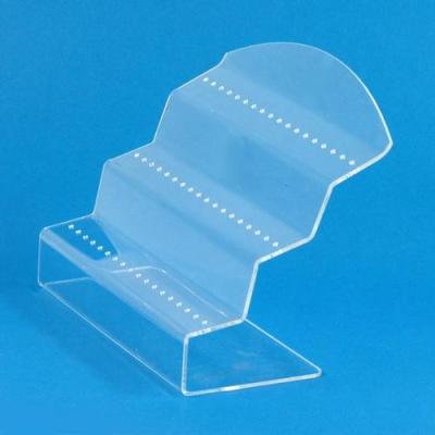 Transparent acrylic 54 holes earring holder/earring earring display stand earrings holder