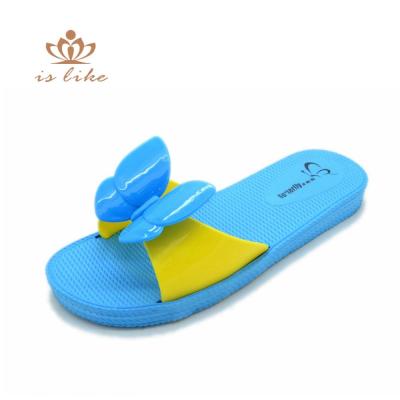"Order" real bow women slippers home slippers women's shoes at the end of a word spelled color summer of casual slippers
