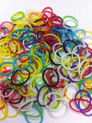 Rubber band, hair band, imports rubber bands, color DIY