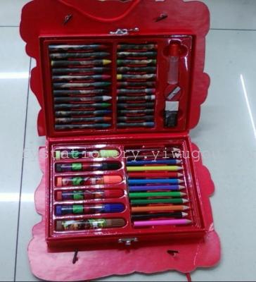 48PC watercolor crayon, oil pastel set combination mobile gift stationery stationery factory outlet