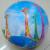 Toy ball/ball//PVC 9-inch beach ball/Dan Yinqiu/printing//all India flower ball ball