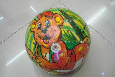 Toy ball/ball//PVC 9-inch beach ball/Dan Yinqiu/printing//all India flower ball ball