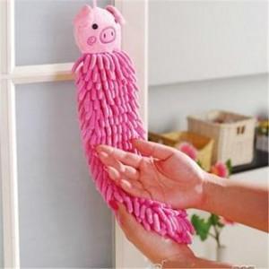 QQ lovely animals Microfiber chenille bath towel-hanging Microfiber towel