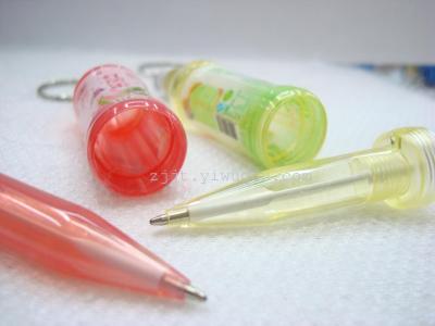 New Korean cute double marker jelly wine bottle pens