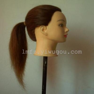 Natural black mannequin head wig wigs practice mannequin head wig