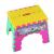 Creative portable thickened folding plastic child stool kindergarten cartoon portable outdoor stool