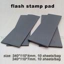 RUBBER FOR FLASH STAMP