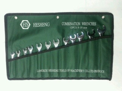 Install combination spanner 12pc