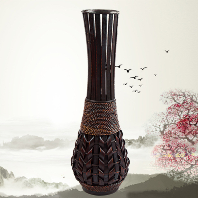 71cm Fashion  handmake bamboo vase/ decorative craft A0063
