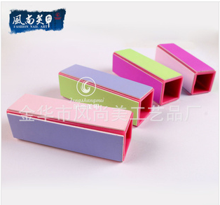 For Nail Beauty High Quality and Affordable CN-17 Multi-Color Four-Sided Barrel File