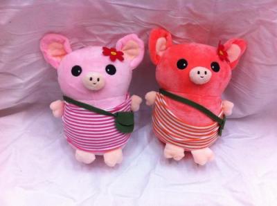 Pp pig pig pig plush toy doll backpack hanging grab cargo