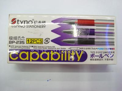 New Korean rubber grip gel pen ballpoint