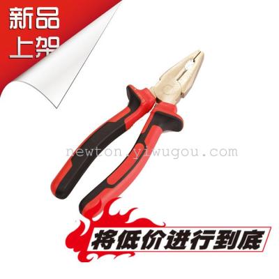 8-inch European steel wire pliers 1000V pressure pliers vice no. 55 carbon steel