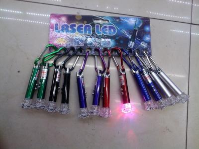 Colorful lights laser laser toys rose take a flashlight