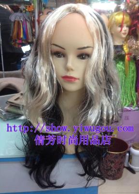 Mexico wigs,Party toys,Two color layered wig,Disposable items