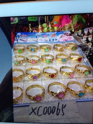 Xuchuan jewelry children's gold set with diamond bracelet