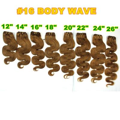 100% human hair Body wave hair Extension without any synthetic 