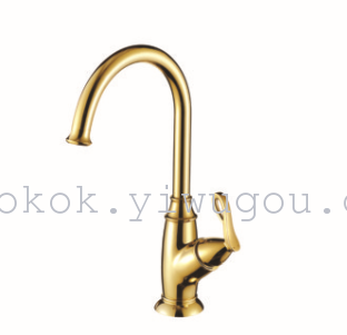 Gold Copper Black and antique brass sink faucet hot and cold kitchen sink faucet 8199 8199H