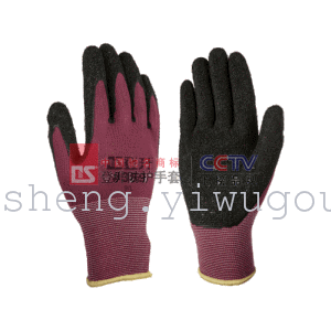 Dengsheng (Dengsheng) purple yarn gray blue 8m and 13 pin nylon palm, latex sand #519.