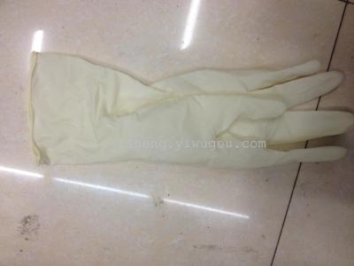 Disposable 12 inch latex gloves white A2 left and right hand A.