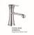 Copper single hole cold hot kitchen faucet, wash basin faucet 8508 8509