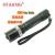 Wang concentrated police light, rotating long-range zoom rechargeable light flashlight