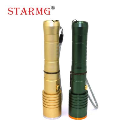 Top mini 18650 rechargeable flashlight