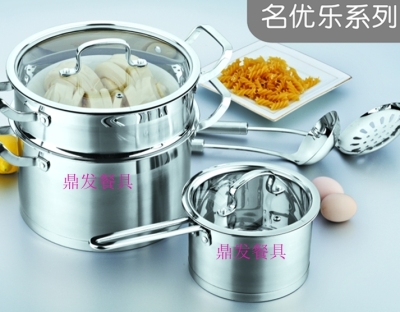 Stainless steel double boiler kitchen supplies