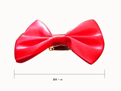 Bow new twin hair clip clothing dress shoes Bow gift package color can be mixed