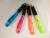 Multifunctional fluorescent multi color ballpoint pen new Korean Candy-colored Double gel ink pen
