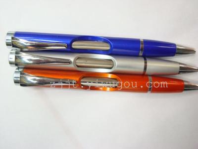 New Korean color-bar metal ballpoint Plastic gel pen