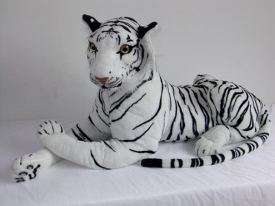 Imitation animal Tiger plush toy home ornaments
