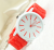 Fashion simple Candy-colored silicone jelly watch quartz watch watches wholesale 12 colors in stock