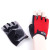 Car Knight Sports Mesh Mountaineering. Wear-Resistant Half Finger Elastic Fabric Gloves