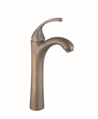 Copper Single Hole Basin Faucet Hot And Cold Water 8519