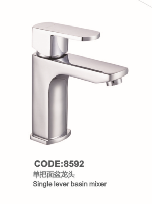 Copper Basin Faucet Hot And Cold Water Single Hole 8592