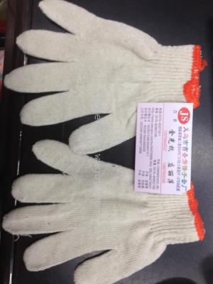 Manufacturer wholesale ten-needle cotton gloves, 500 grams of labor gloves, cotton gloves, labor protection supplies.