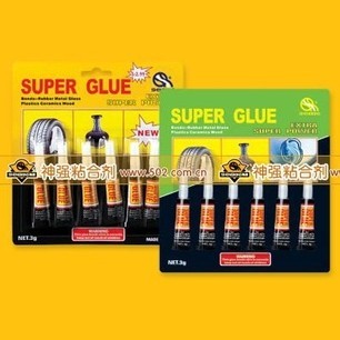 Factory price shenqiang super glue  6 pcs 3g adhesive wholesale 