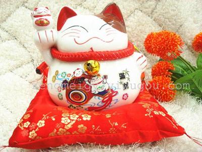 219 pot lucky cat ornaments creative lucky cat Office opening housewarming gifts wholesale