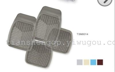 Factory direct car mats universal mats 8014 green transparent PVC auto accessories