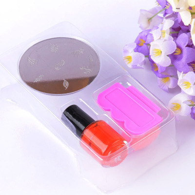 Nail Beauty Tool Set Nail Beauty Print Template Set Boxed Four-Piece Manicure DIY Suit