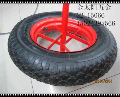 400-8-shaped inflatable wheels