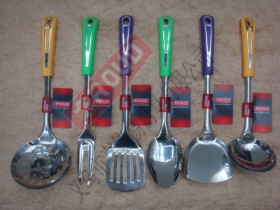 Stainless steel kitchenware 4560 stainless steel spatula spoon, colander, drain shovels, spoons